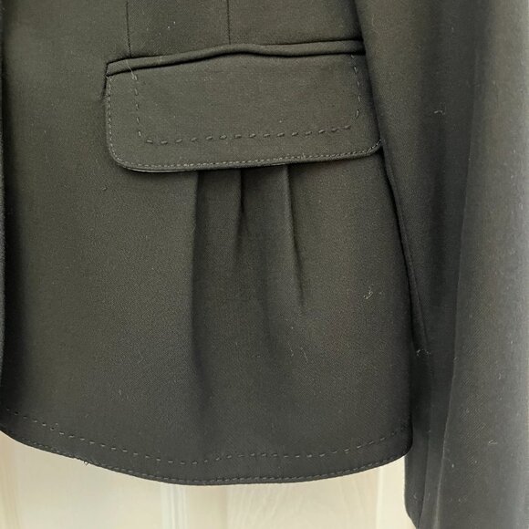 Ann Taylor Loft Black Blazer Size 6 - Picture 2 of 8